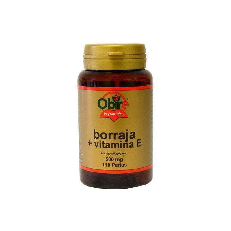 BORRAJA + VITAMINA E 500MG 110 Perlas de Obire.