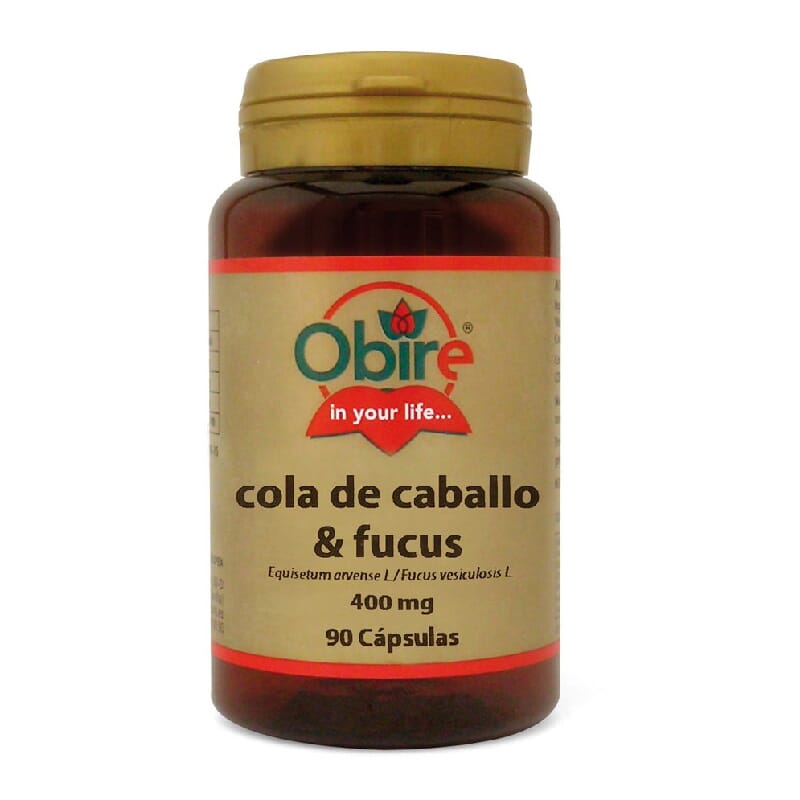 PAARDENSTAART EN FUCUS 400MG 90 Caps