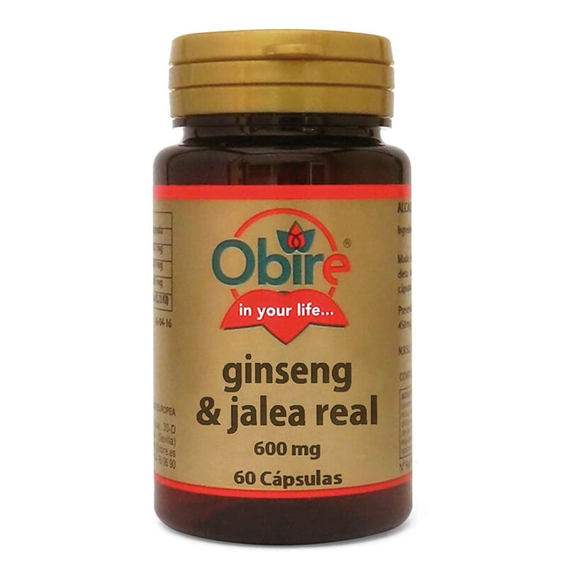 GINSENG Y JALEA REAL 600MG 60 Caps