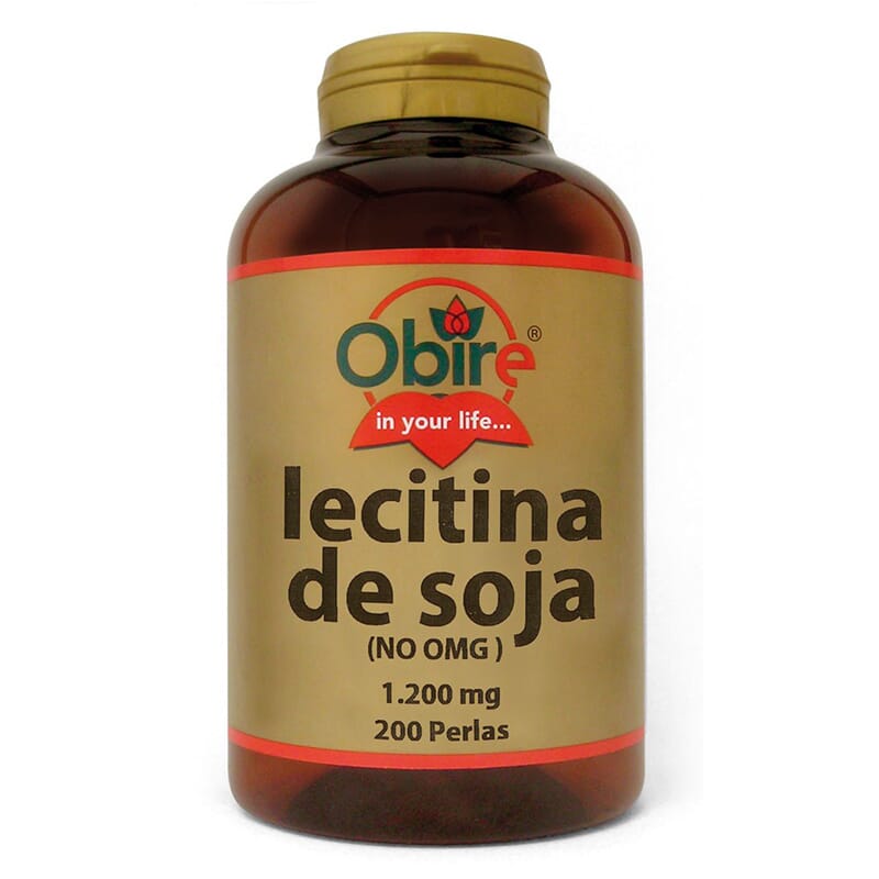 LECITINA SOJA 1200MG 200 Perlas