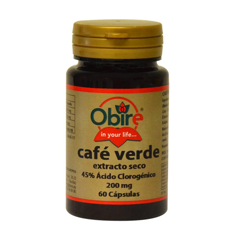 CAFÉ VERDE 200MG 60 Caps