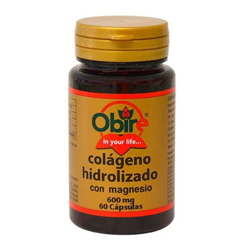 COLÁGENO MARINO HIDROLIZADO Y MAGNESIO 600MG 60 Caps