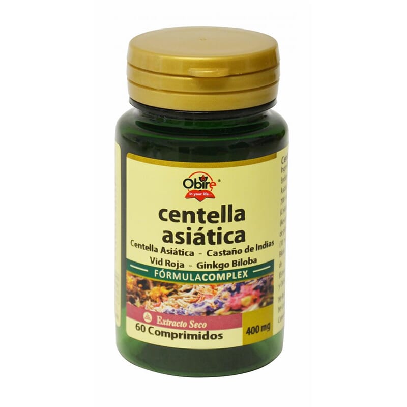 CENTELLA ASIÁTICA COMPLEX 400MG 60 Tabs