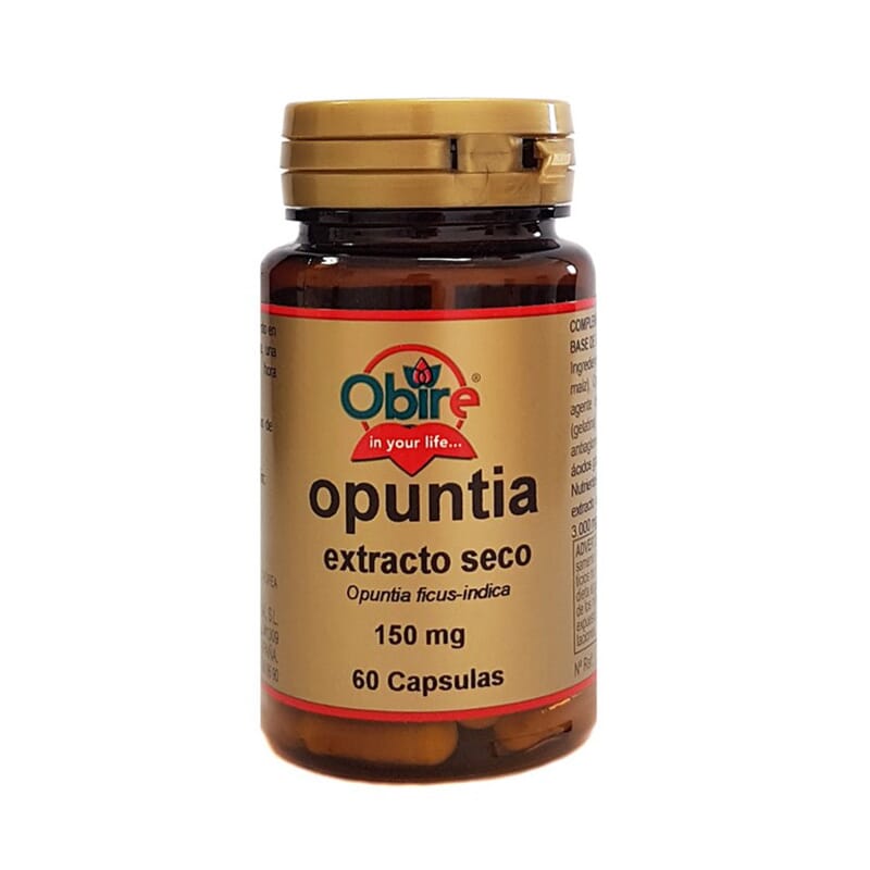 OPUNTIA EXTRACTO SECO 150MG 60 Caps de Obire.