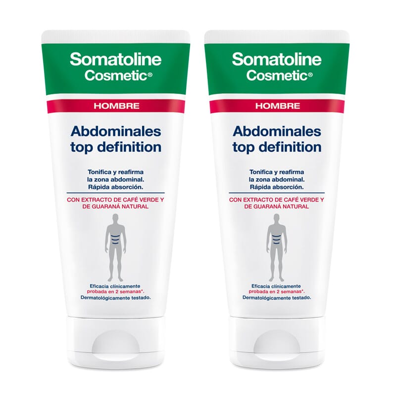 SOMATOLINE HOMBRE ABDOMINALES TOP DEFINITION SPORT COOL 2 Unidades de 200ml