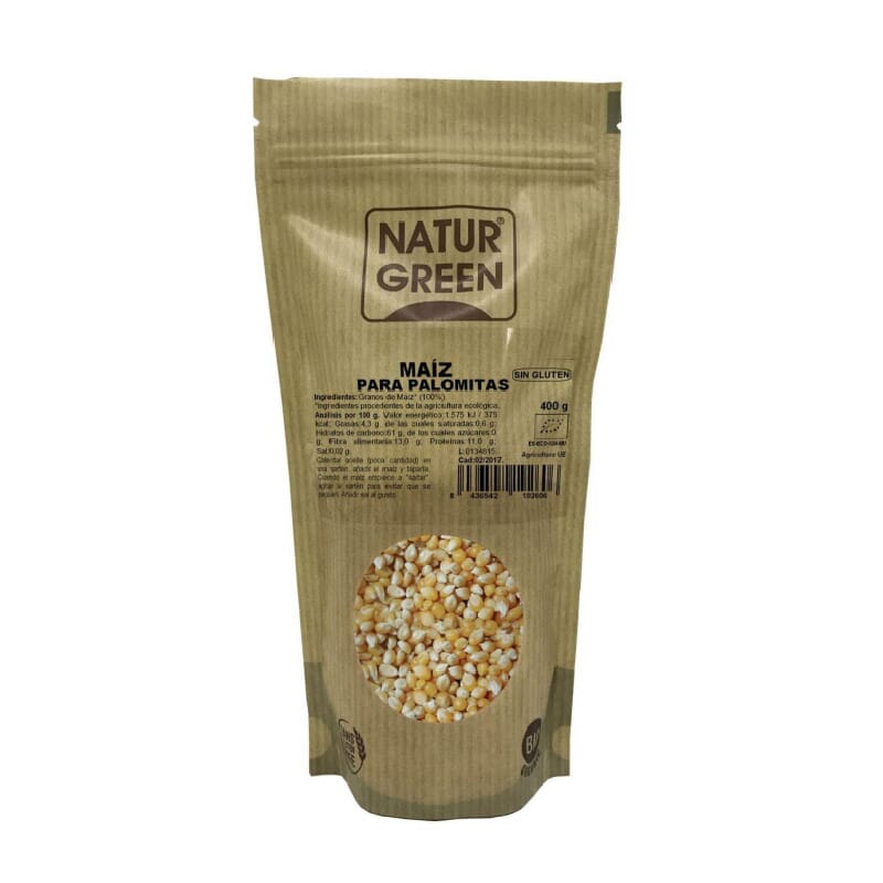 MAIS PER POPCORN BIO 450g
