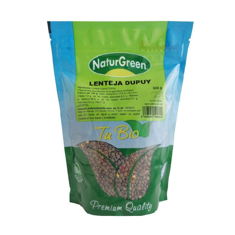 Lenteja Dupuy Bio 500g de NaturGreen