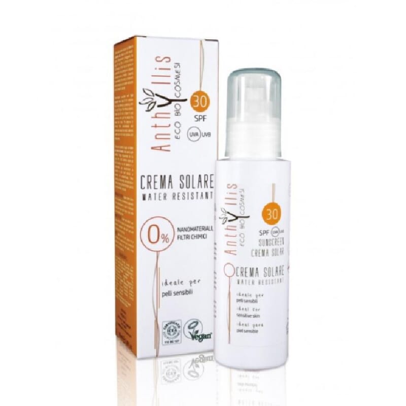 CREMA SOLAR RESISTENTE AL AGUA 30 SPF ECO 100ml