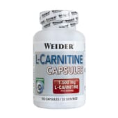 L-CARNITINE CAPSULES 100 Caps - WEIDER
