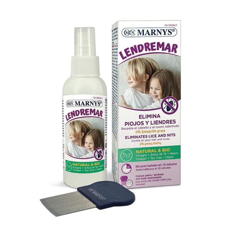 LENDREMAR ELIMINA PIOJOS Y LIENDRES 100ml