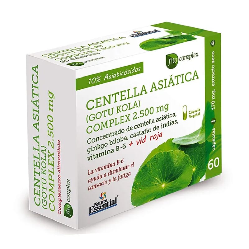 CENTELLA ASIÁTICA (GOTU KOLA) COMPLEX 60 VCaps