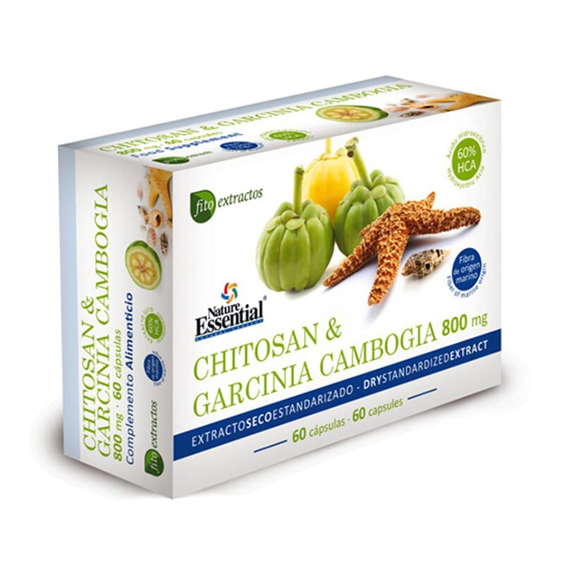 Chitosan + Hca-Garcinia 800 Mg Extracto Seco 60 Caps