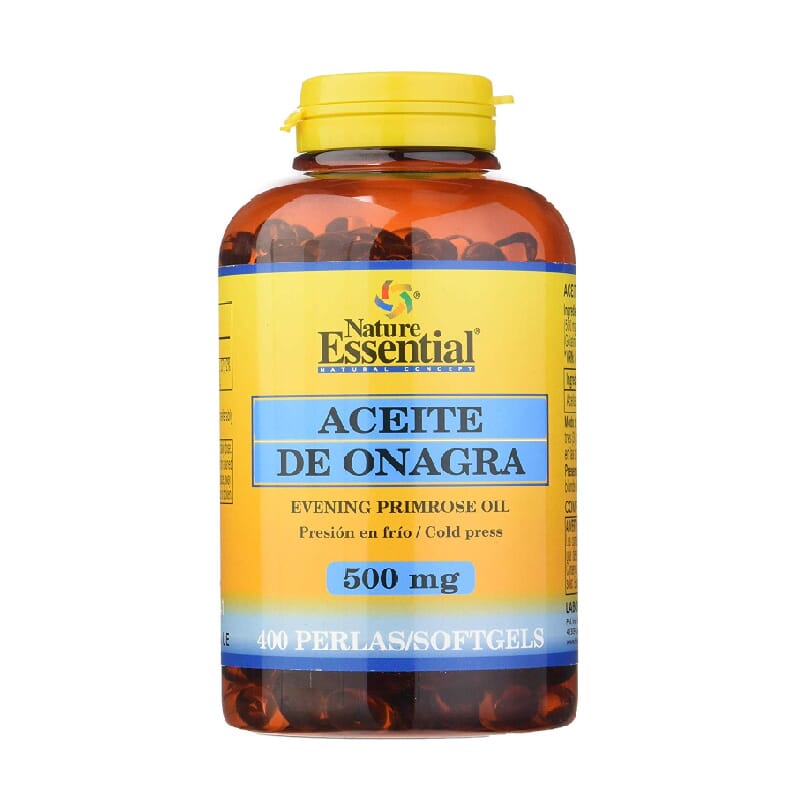 Aceite De Onagra 500 Mg 400 Perlas