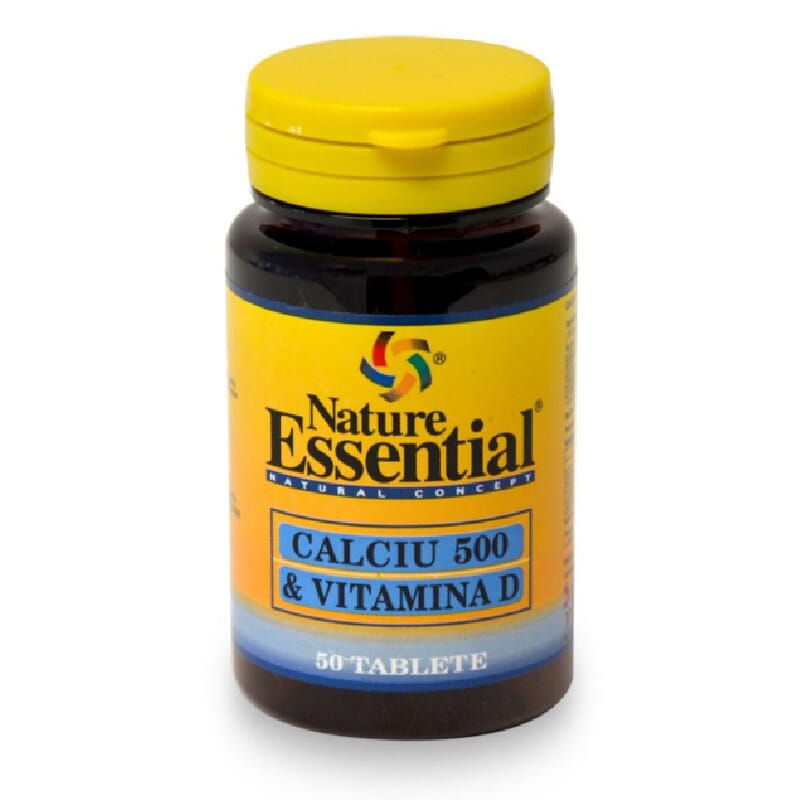 Calcio 500 + Vitamina D 50 Tabs