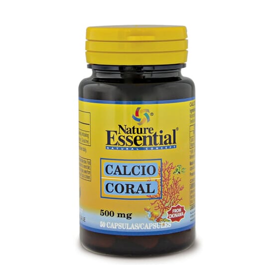 Calcium Corail 500 mg 50 Caps de Nature Essential