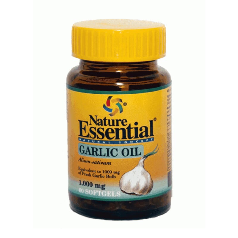 Aceite de Ajo 1000mg 60 Perlas Nature Essential