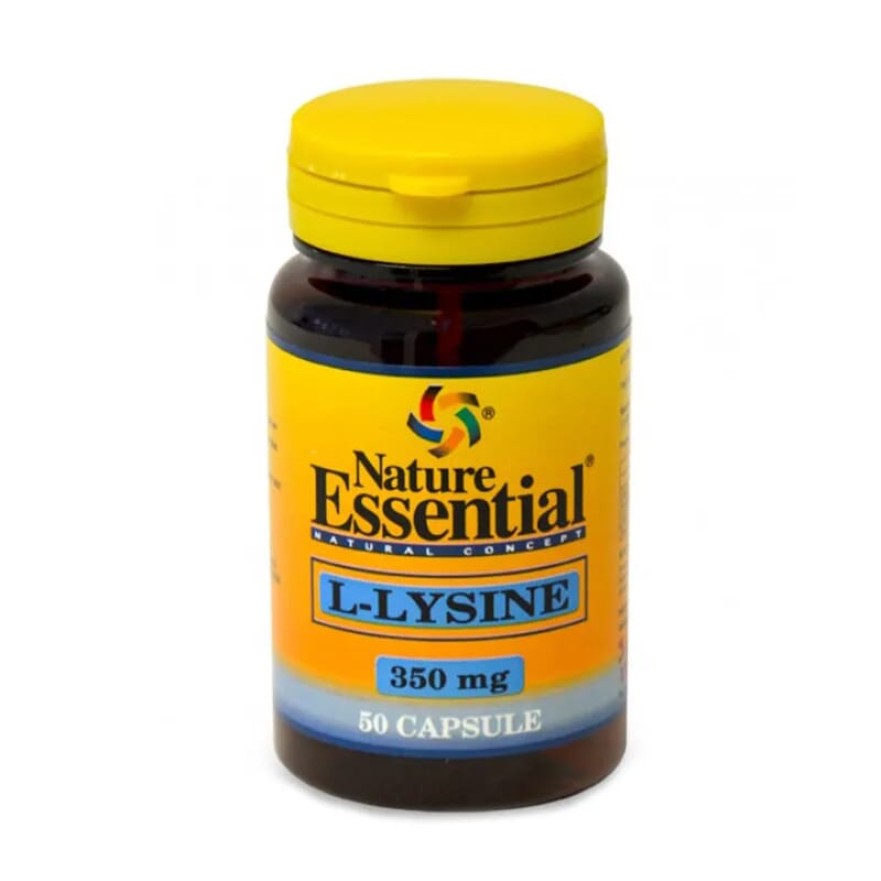 L-Lisina 350mg 50 Caps Nature Essential