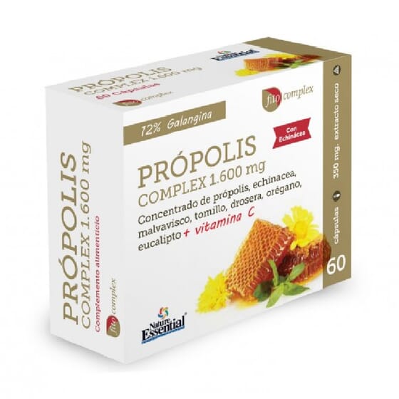 Propolis Complex 1600 mg 60 Caps de Nature Essential