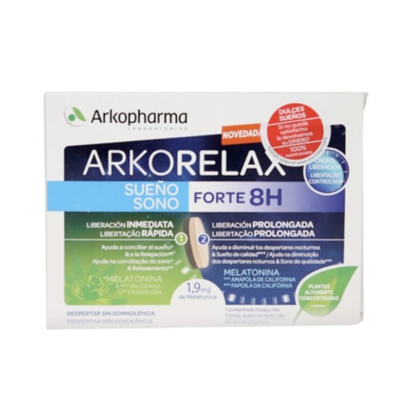 Arkosueño Forte 8H 20% DTO 60 Caps de Arkopharma