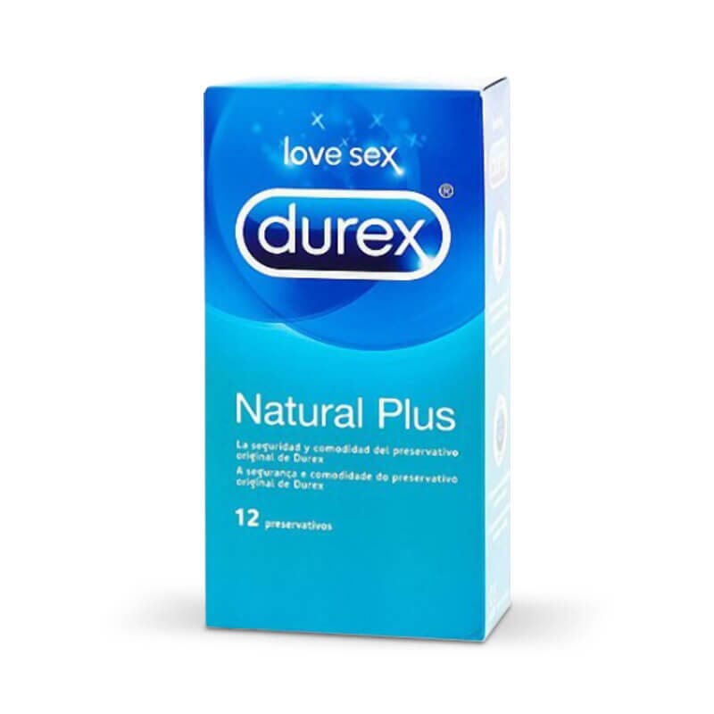 Durex Natural Plus 12 Unds de Durex