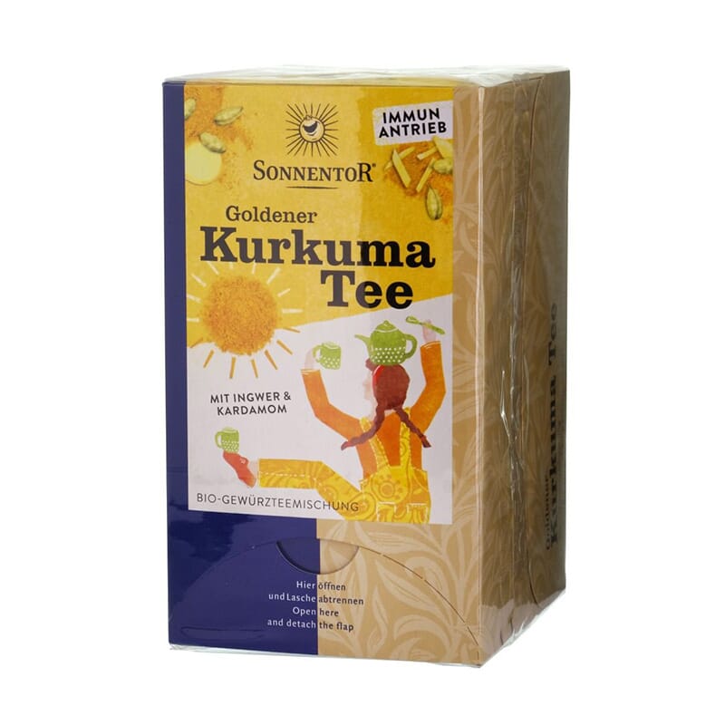 INFUSIÓN TÉ CÚRCUMA DORADA BIO 36g de Sonnetor