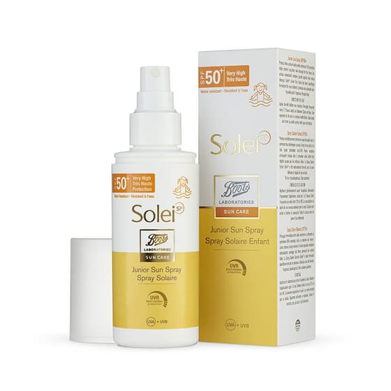 Solei SP Sun Care Spray Solar Infantil SPF 50+ protege la piel de los niños del sol