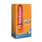 Redoxon Double Action est un complément alimentaire avec de la vitamine C et du zinc.