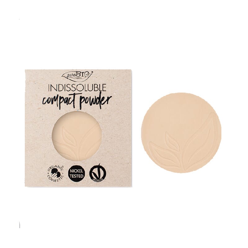 POLVOS COMPACTOS INDISSOLUBLE #02 ROSADO RECAMBIO