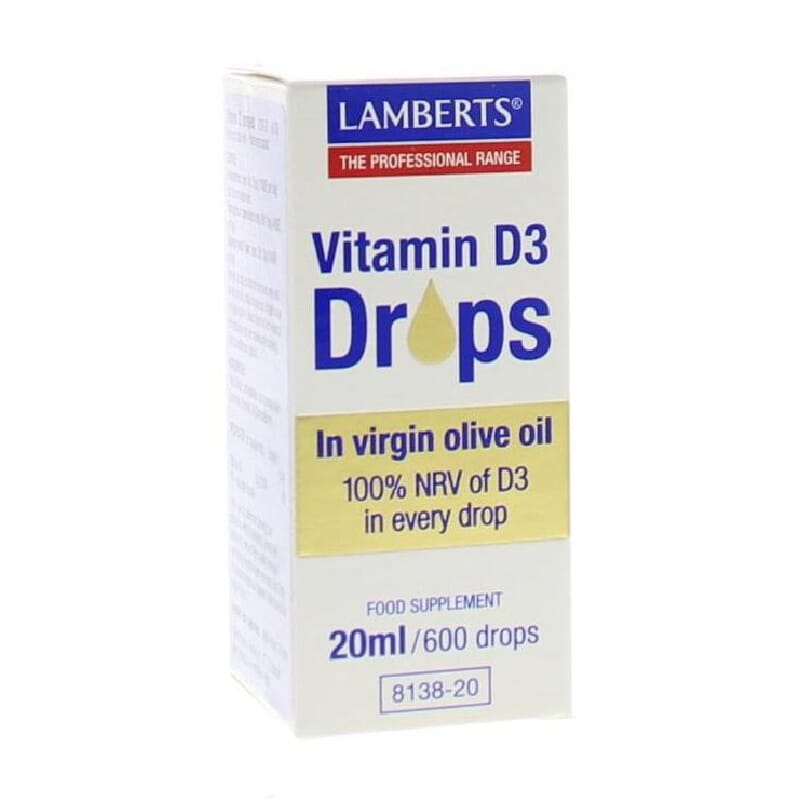 VITAMINA D3 EN GOTAS 20 ml