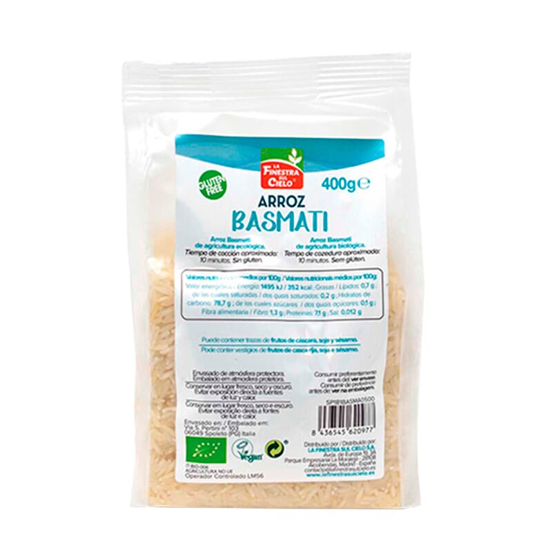 Arroz Basmati Bio 400g