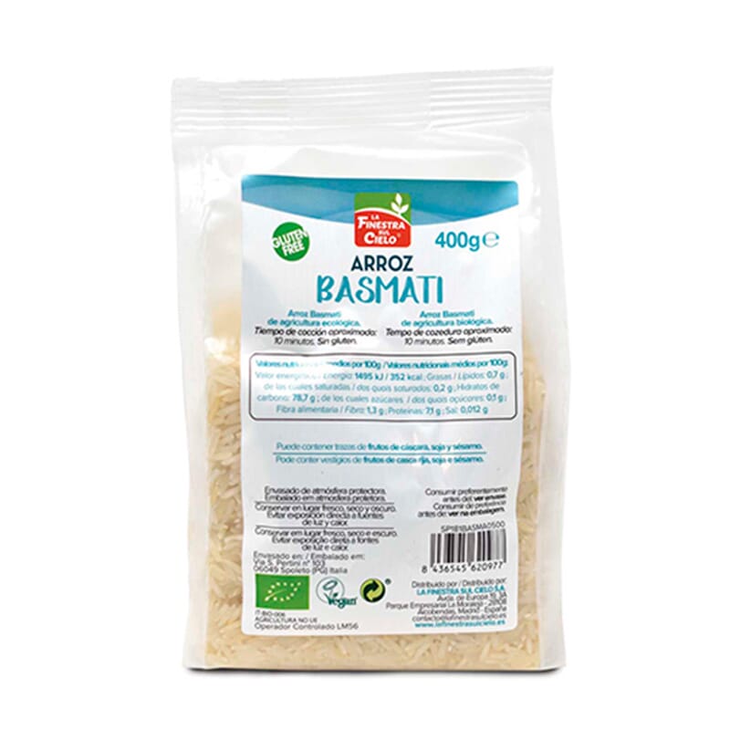 Arroz Basmati Integral Bio 400g