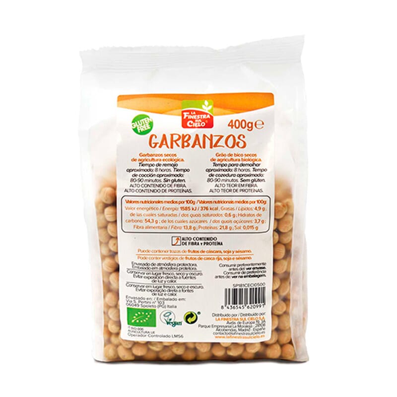 Garbanzos Bio 400g