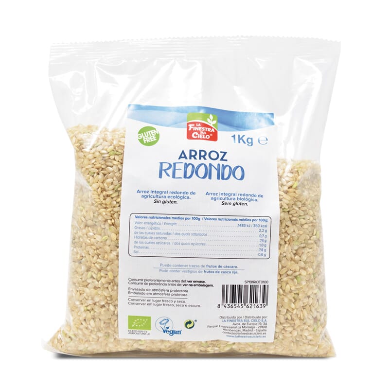 Arroz Integral Redondo Bio 1000g