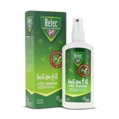 Relec Infantil +12 Meses Spray Repelente de Mosquitos está especialmente diseñado para los más p