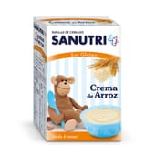 Sanutri Crema de Arroz Sin Gluten es una papilla de cereales ideal para dietas astringentes