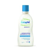 Restoraderm de Cethaphil est une lotion nettoyante pour les peaux très sèches.