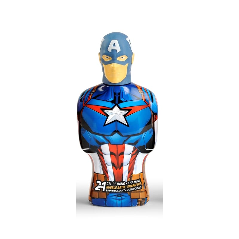 Avengers Capitão América Gel & Champô 2En1  350 ml
