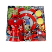 Coffret Avengers Iron Man EDT 90 ml + Gel douche 350 ml + Cible en Velcro de Cartoon