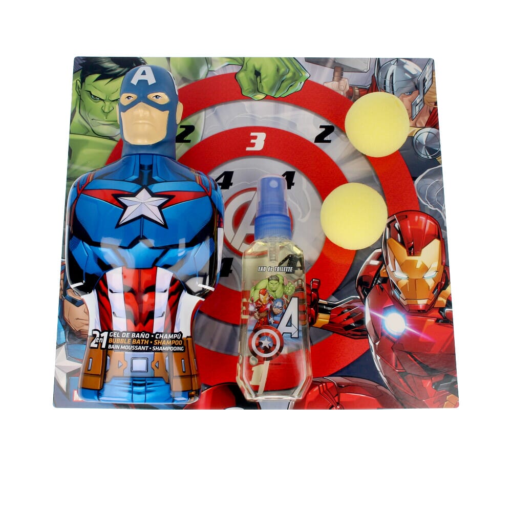 Avengers Capitan America Lote 3 Peças EDT 90 ml