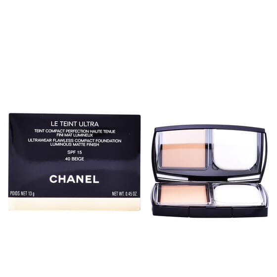 Le Teint Ultra Ultrawear Flawless Compact #40-Beige von Chanel