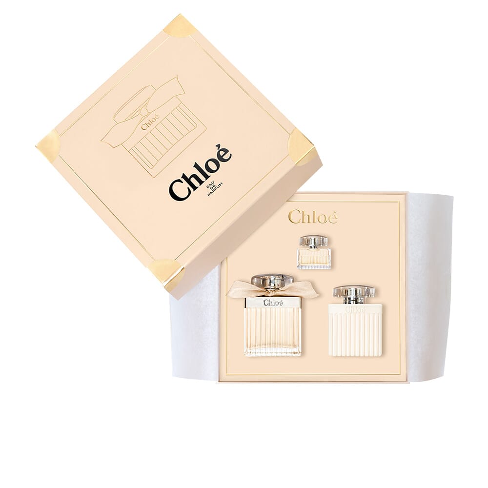 Chloe Signature set EDP 75 ml + lichaamslotion 100 ml + Mini 5 ml