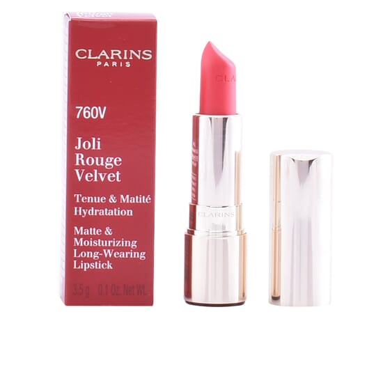 Joli Rouge Velvet #760V-Pink Cranberry 3,5g de Clarins