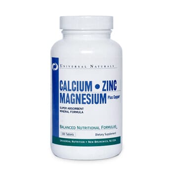 Calcio Zinc Magnesio 100 Tabs