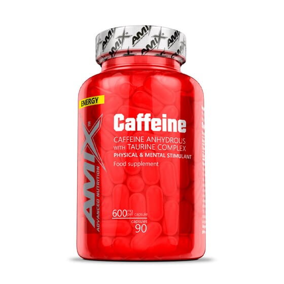 Caffeina + Taurina 90 Capsule di Amix Nutrition