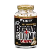 BCAA + GLUTAMINE CAPS 180 Caps - WEIDER
