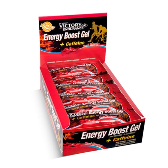 ENERGY BOOST GEL + CAFFEINE 24 x 42g VICTORY ENDURANCE
