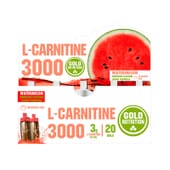 L-Carnitine 3000 - 20 X 10 ml - Gold Nutrition | Nutritienda