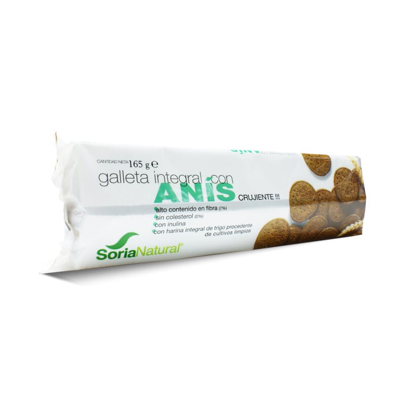 GALLETA INTEGRAL CON ANIS 165g