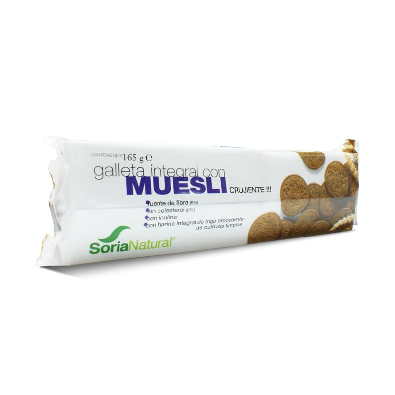 VOLKORENKOEKJE MET MUESLI 165g