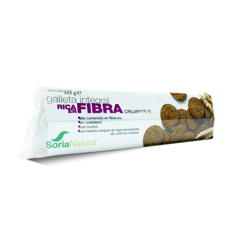 GALLETA INTEGRAL RICA EN FIBRA 165g